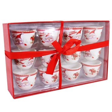 Christmas Coffee Arabic Serving Porcelain Cup *12.