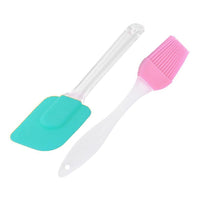 Silicone Spatula and Brush Set ( 2 Pcs) - Karout Online -Karout Online Shopping In lebanon - Karout Express Delivery