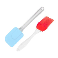 Silicone Spatula and Brush Set ( 2 Pcs) - Karout Online -Karout Online Shopping In lebanon - Karout Express Delivery