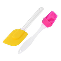 Silicone Spatula and Brush Set ( 2 Pcs) - Karout Online -Karout Online Shopping In lebanon - Karout Express Delivery
