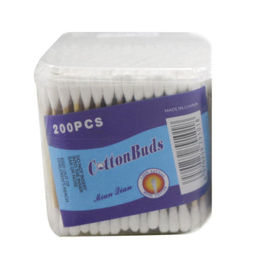 Cotton Buds (200 Pcs) / E-724 - Karout Online -Karout Online Shopping In lebanon - Karout Express Delivery