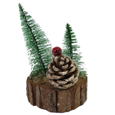 Christmas Plant Decoration 16.5 x 8 cm.