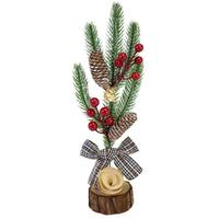 Christmas Plant Decoration 30 x 6.5 cm.