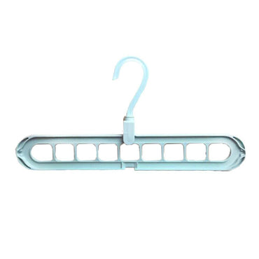 Multi-function Folding Hanger 9 Hole Rotating Magic Clothes Hanger Home Bedroom Storage Rack - Karout Online -Karout Online Shopping In lebanon - Karout Express Delivery
