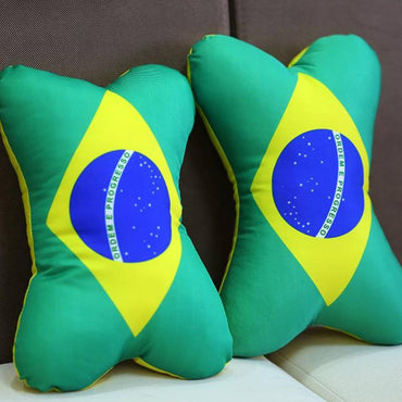 World Cup Car Seat Neck Pillow 2 Pcs / WD-133