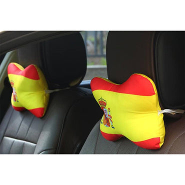 World Cup Car Seat Neck Pillow 2 Pcs / WD-133