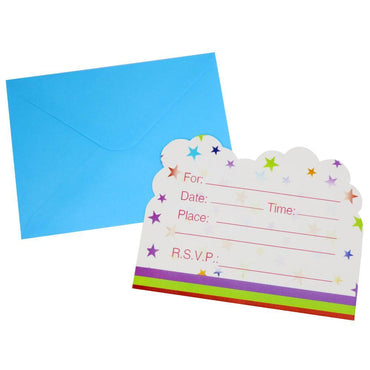 Happy Birthday Invitation Cards ( 6 Pcs) Birthday & Party Supplies