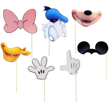 Birthday-Party Photo Props ( 8Pcs) /ab-4 Birthday & Party Supplies
