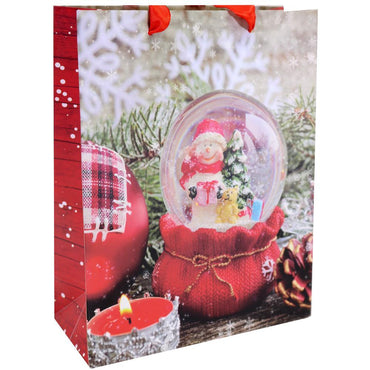 Christmas Gift Bag 23.5 x 18 x 8 Cm.