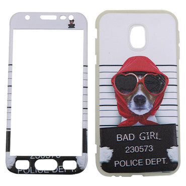 Phone Cover For Samsung J3 Pro 2 in 1 Back And Front - Karout Online -Karout Online Shopping In lebanon - Karout Express Delivery
