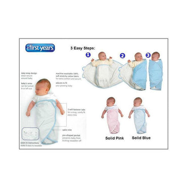 The First Years Easy Wrap Swaddler - Y3173 - Karout Online -Karout Online Shopping In lebanon - Karout Express Delivery