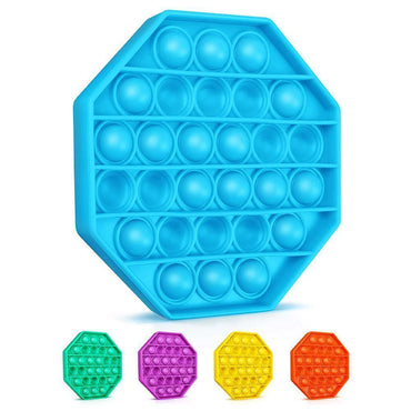 Octagon Colored Pop It Fidget Toy / KM-95 - Karout Online -Karout Online Shopping In lebanon - Karout Express Delivery