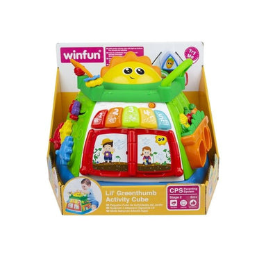 Win Fun Lil Green thumb Activity Cube - Karout Online -Karout Online Shopping In lebanon - Karout Express Delivery