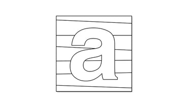 Stephen Joseph Alphabet Craft Canvas