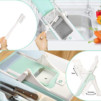 **(Net)** - Multifunction Meat Cutter Vegetable Fruit Slicer Grater Manual Food Chopper Set