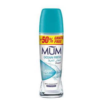 Mum Ocean Fresh Deodorant Roll-on 75 ml - Karout Online -Karout Online Shopping In lebanon - Karout Express Delivery