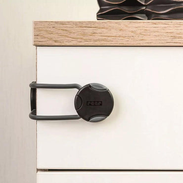Reer Design Line Multi-Purpose Childproof Lock, Anthracite - Karout Online -Karout Online Shopping In lebanon - Karout Express Delivery