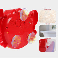 Cute Crab Bubble Machine Automatic Blowing Bubble With Music Baby Bath Funny / 860005