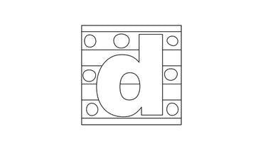 Stephen Joseph Alphabet Craft Canvas