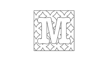 Stephen Joseph Alphabet Craft Canvas