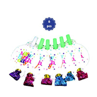 Happy Birthday- Party Blowouts (6pcs).