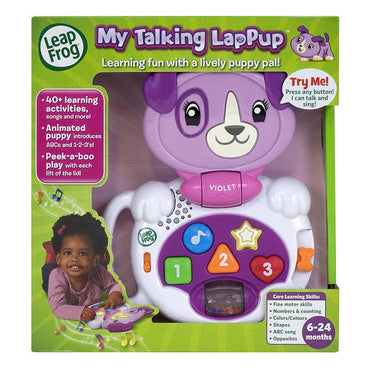 LeapFrog My Talking LapPup Violet - English - Karout Online -Karout Online Shopping In lebanon - Karout Express Delivery