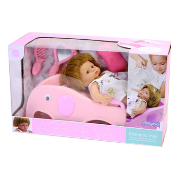 Baby Doll With Shampoo Chair.