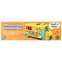 LeapFrog Phonics Fun Animal Bus , Yellow - Karout Online -Karout Online Shopping In lebanon - Karout Express Delivery