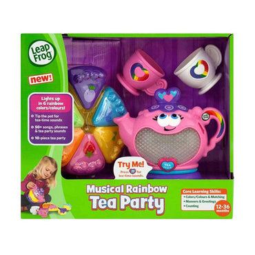 LeapFrog Musical Rainbow Tea Party Pink - Karout Online -Karout Online Shopping In lebanon - Karout Express Delivery