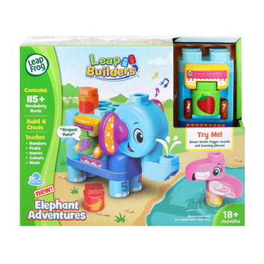 LeapFrog LeapBuilders Elephant Adventures - Karout Online -Karout Online Shopping In lebanon - Karout Express Delivery