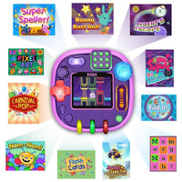 LeapFrog Rockit Twist Gaming System, Purple with Game Pack Cookie's Sweet Treats - Karout Online -Karout Online Shopping In lebanon - Karout Express Delivery