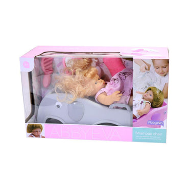 Baby Doll With Shampoo Chair.