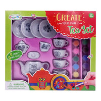 Shop Online Create Your Own Painted Tea Set / 8124 - Karout Online Shopping In lebanon