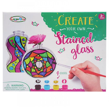 Diy Painting Glass Bottle - Create Your Own Stained Glass - 8137.