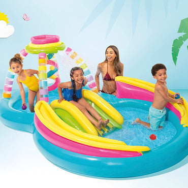 (NET) Intex 56137NP Rainbow Funnel Play Center
