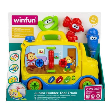 Win Fun Junior Builder Tool Truck - Karout Online -Karout Online Shopping In lebanon - Karout Express Delivery