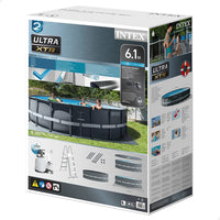 (NET) Intex 26334 Ultra XTR Frame Pool Set  6.10m x 1.22m
