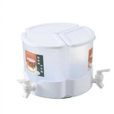 3 compartment kitchen juice jug with detachable swivel tap - Karout Online -Karout Online Shopping In lebanon - Karout Express Delivery