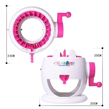 Mini Rabbit Waver Creative Knitting Machine.