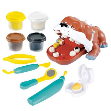 Play Go Dough Dog  Dental Set - Karout Online -Karout Online Shopping In lebanon - Karout Express Delivery