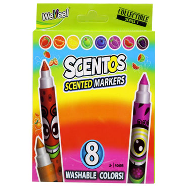 WeVeel Markers- Set of 8 Washable Colors - Karout Online -Karout Online Shopping In lebanon - Karout Express Delivery