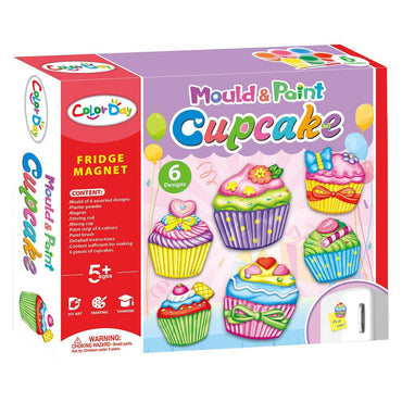 DIY PLASTER PAINTING, FRIDGE MAGNET, P.BX.