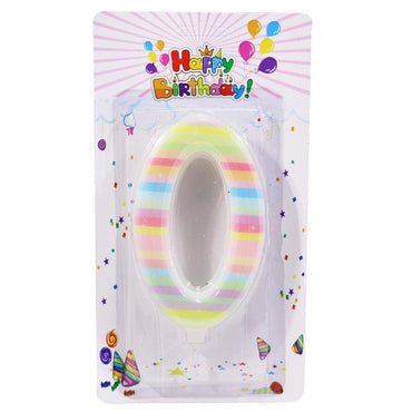 Birthday Big Dashed Numbers Candle  / P-369 - Karout Online -Karout Online Shopping In lebanon - Karout Express Delivery