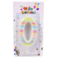 Birthday Big Dashed Numbers Candle  / P-369 - Karout Online -Karout Online Shopping In lebanon - Karout Express Delivery