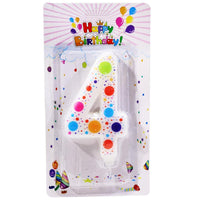 Birthday- Big Dotted Numbers Candle / P-370 - Karout Online -Karout Online Shopping In lebanon - Karout Express Delivery