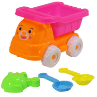 Truck Beach Toys Set Orange Summer
