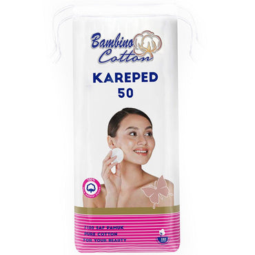 Bambino cotton kareped 50 pcs - Karout Online -Karout Online Shopping In lebanon - Karout Express Delivery