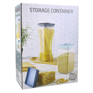 Organizer Plastic Storage Containers Set of 3 / ORG 123 - Karout Online -Karout Online Shopping In lebanon - Karout Express Delivery