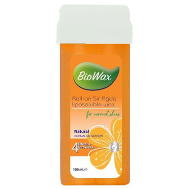 Biowax Roll-on Liposoluble Wax 100 ml Natural - Karout Online -Karout Online Shopping In lebanon - Karout Express Delivery