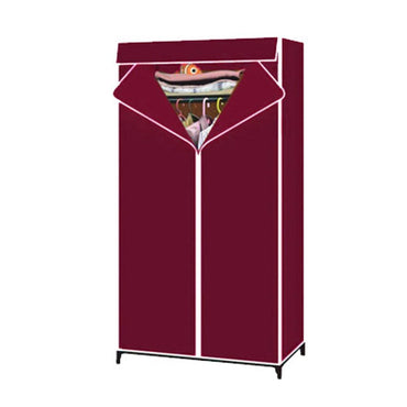 Quality Bedroom Fabric Wardrobe 75 X 45 X 145 cm - 8864 - Karout Online